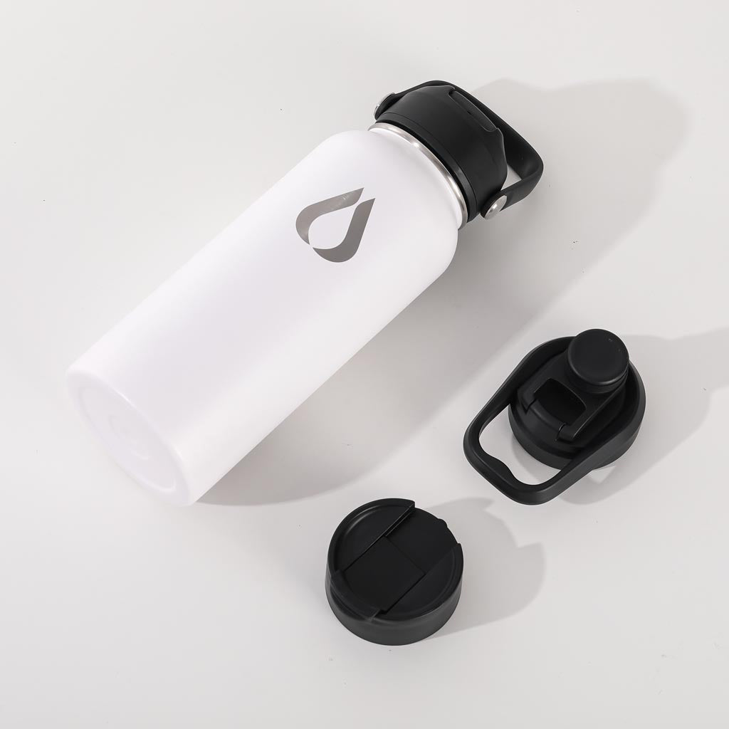Wasserflasche - 960ML - Weiß