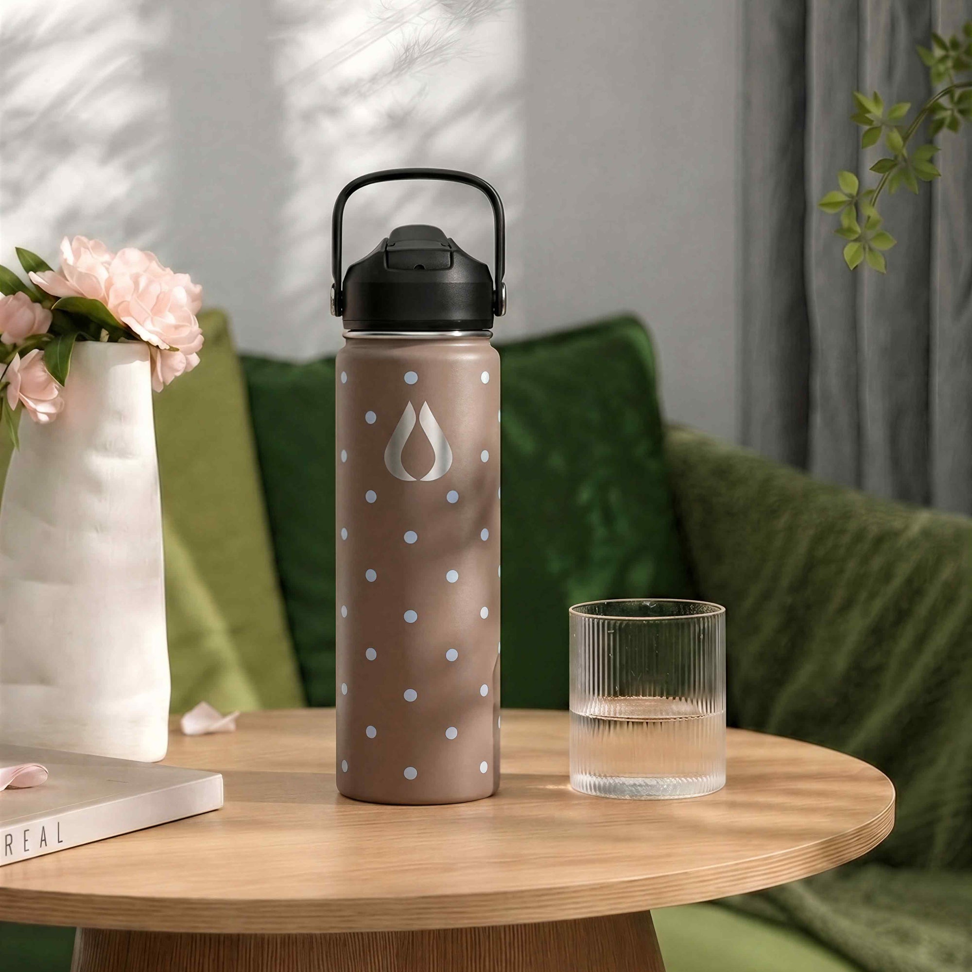 Wasserflasche - 650ML - Biscuit