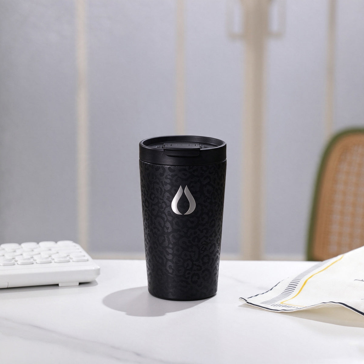 Kaffeetasse - 400ML - Schwarz
