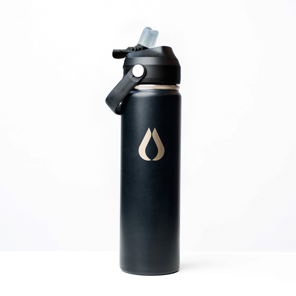 Wasserflasche - 650ML - Schwarz