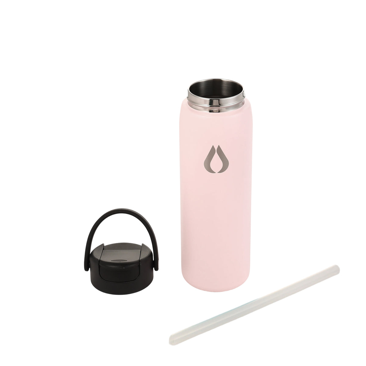 Wasserflasche - 2 in 1 - 710ML - Blush