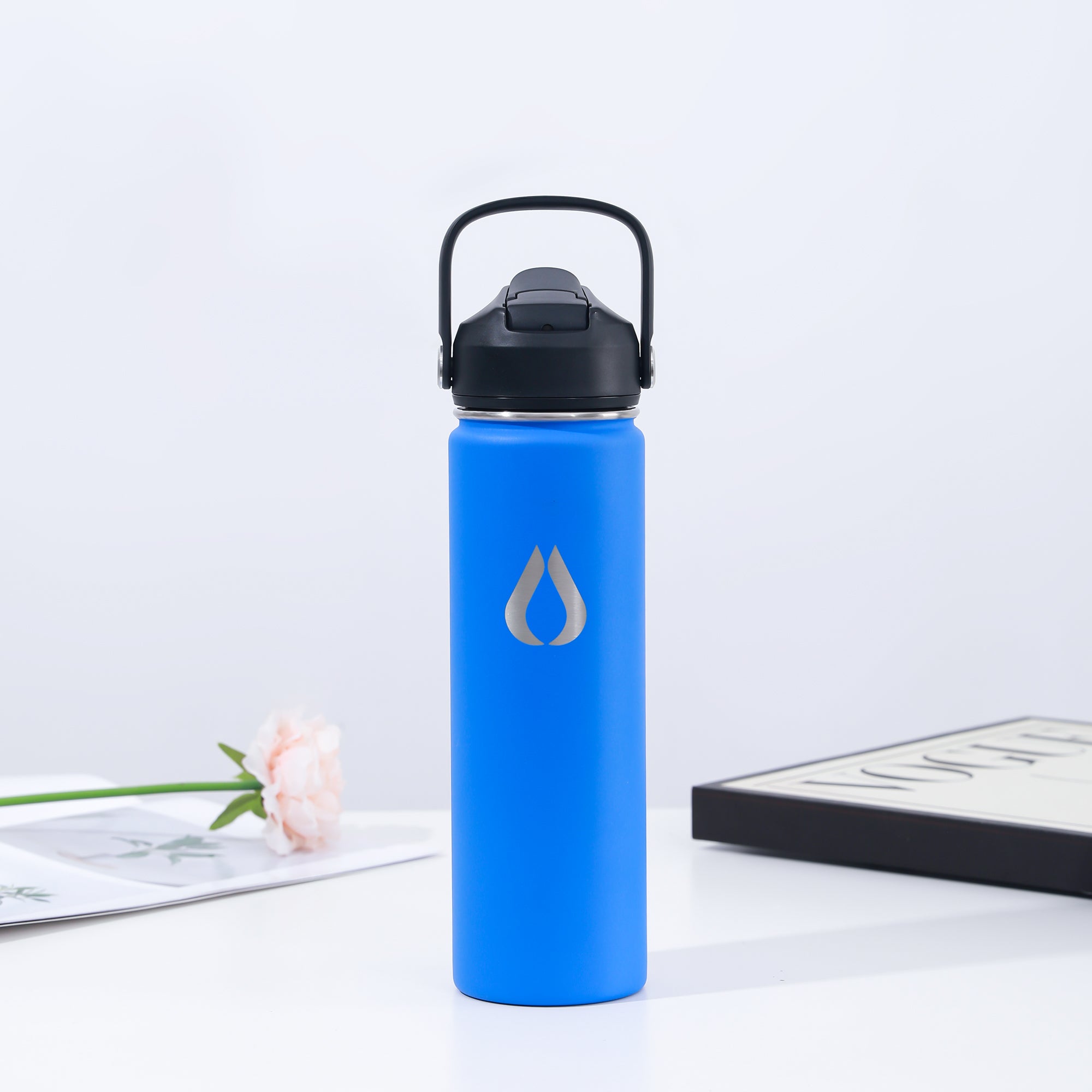 Wasserflasche - 650ML - Kobaltblau