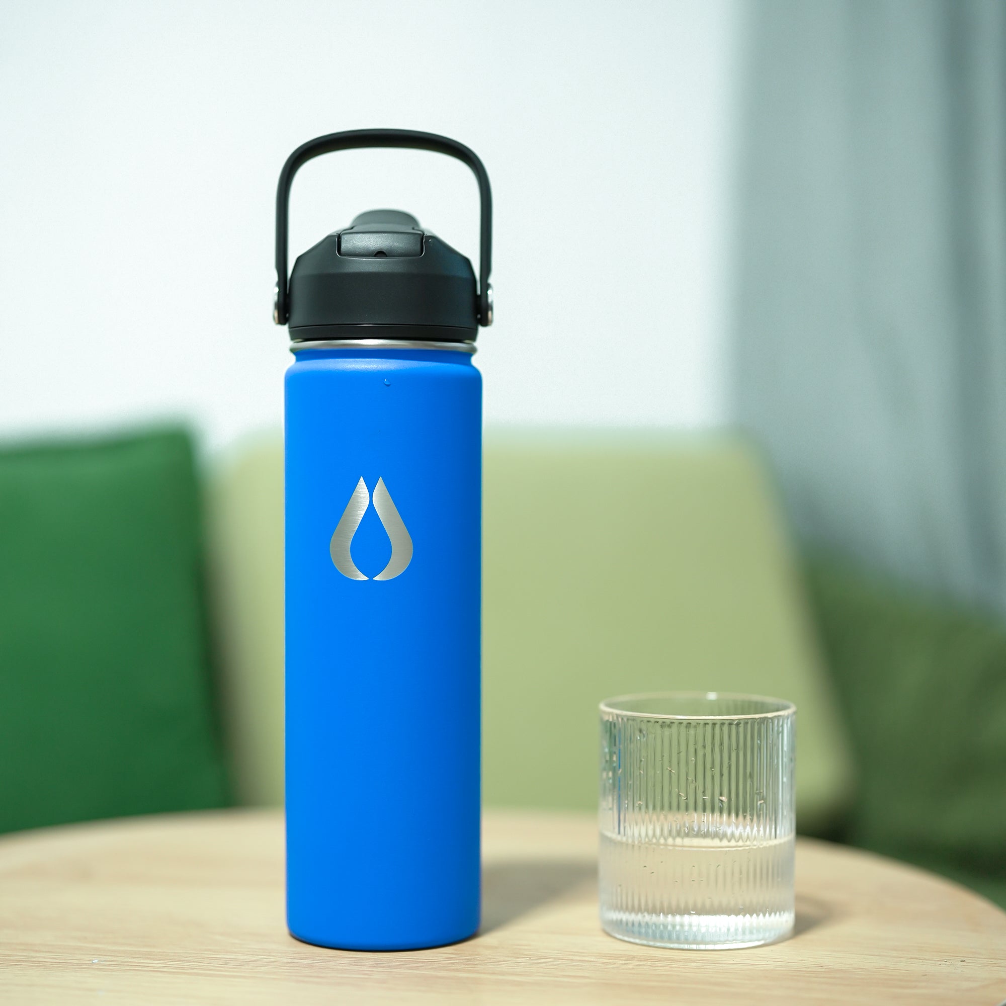 Wasserflasche - 650ML - Kobaltblau