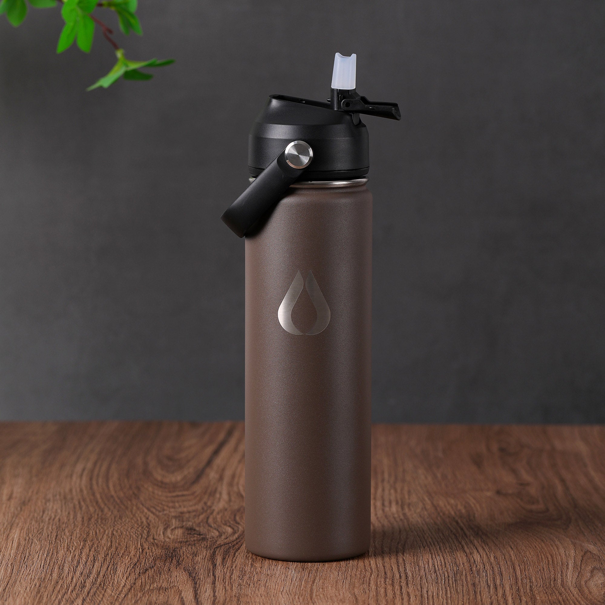 Wasserflasche - 650 ml - Kakao
