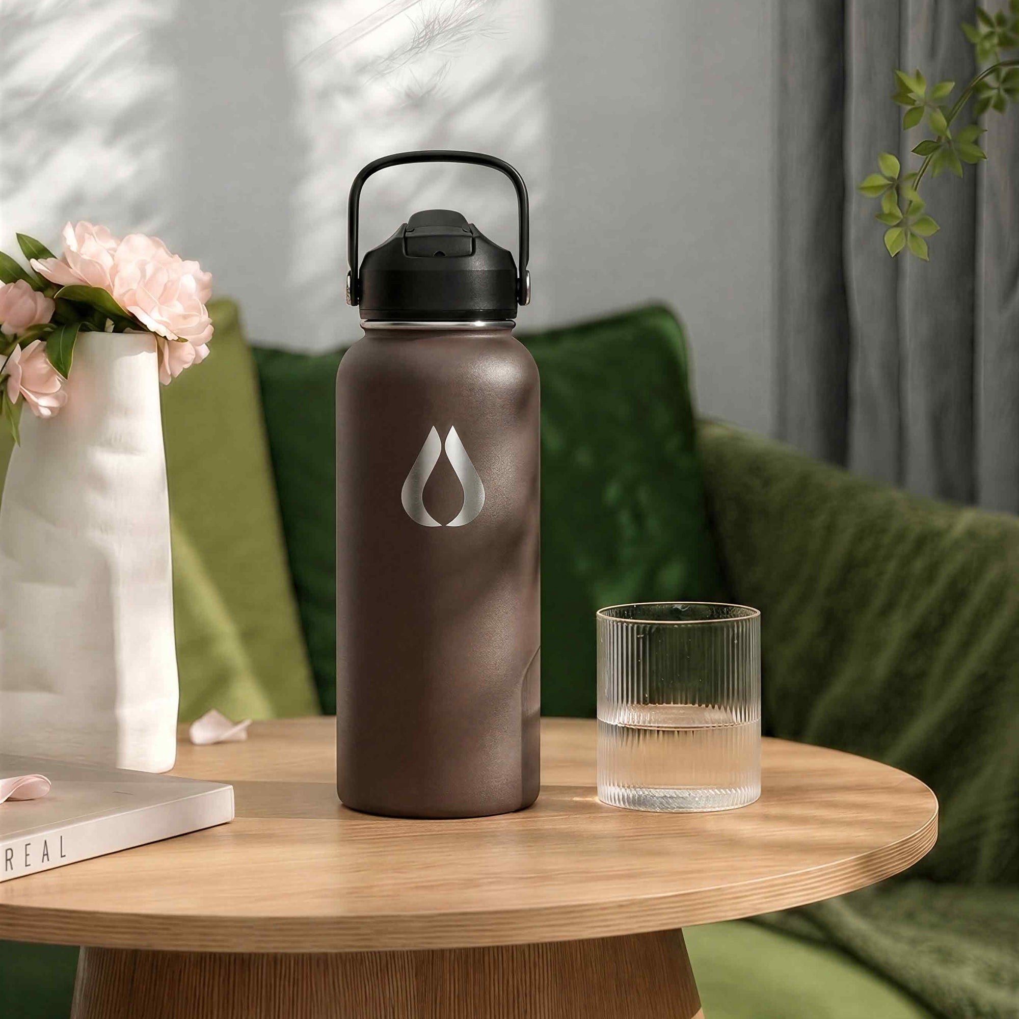 Vandflasche - 960ML - Cocoa