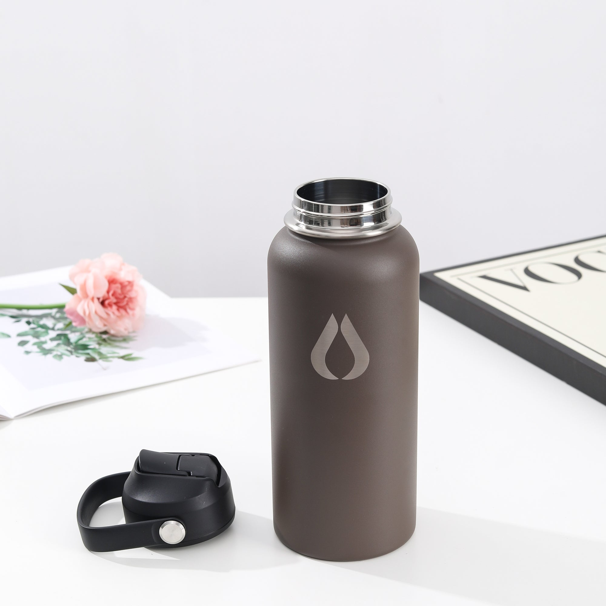Vandflasche - 960ML - Cocoa