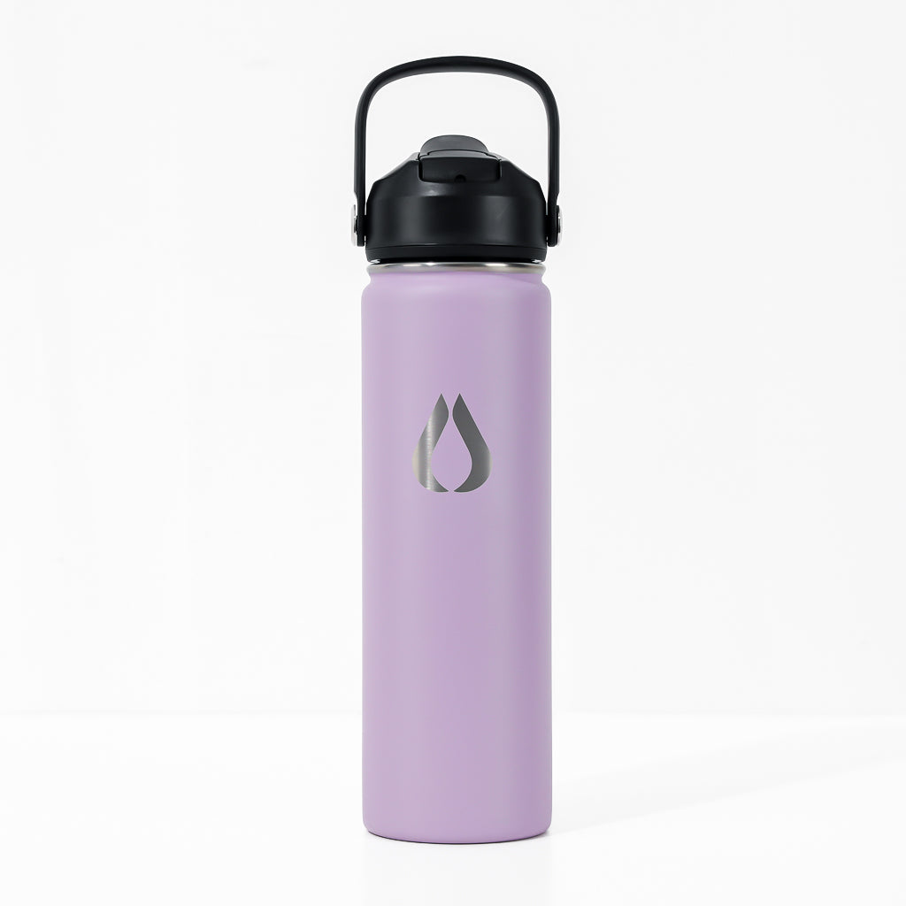 Wasserflasche - 650ML - Lavendel
