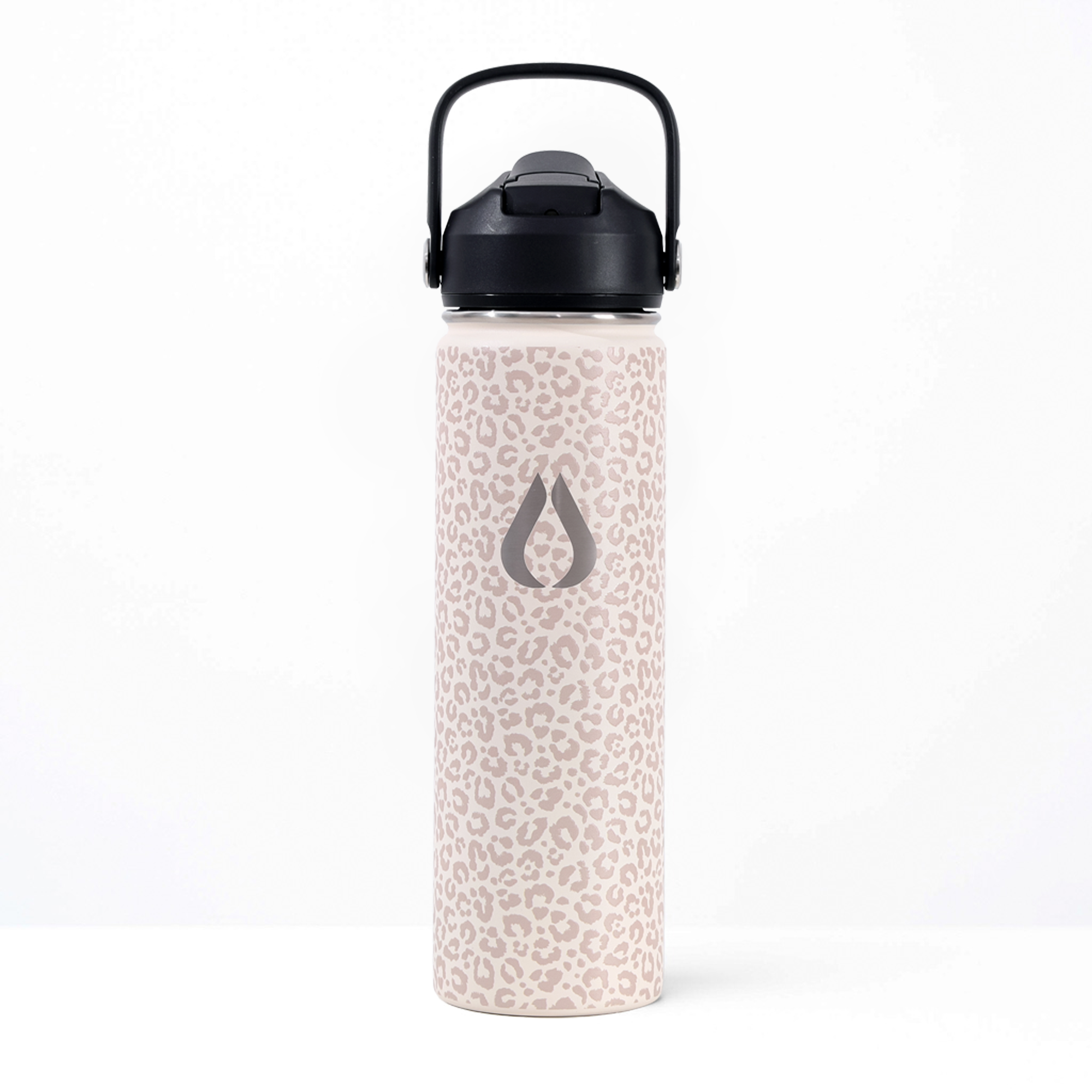 Wasserflasche - 650ML - Cream Leopard