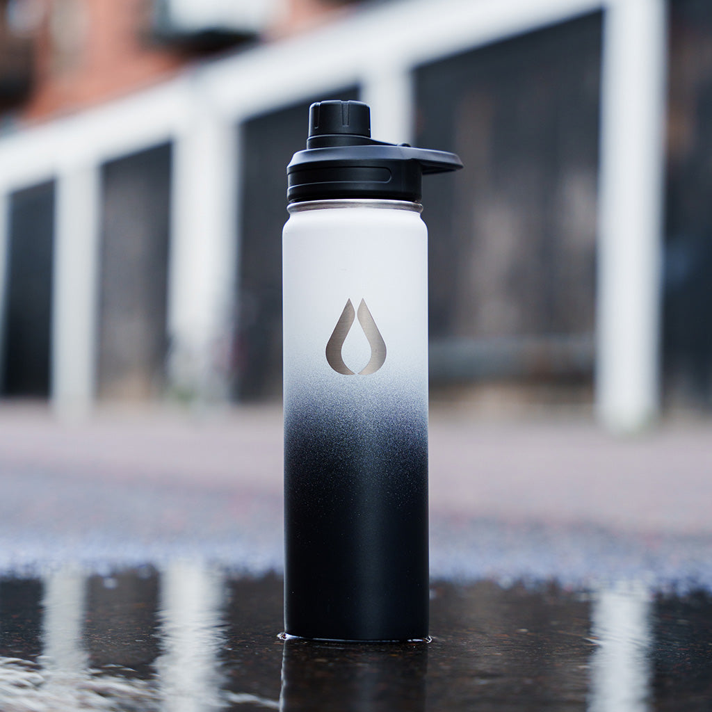 Wasserflasche - 650ML - Tag & Nacht