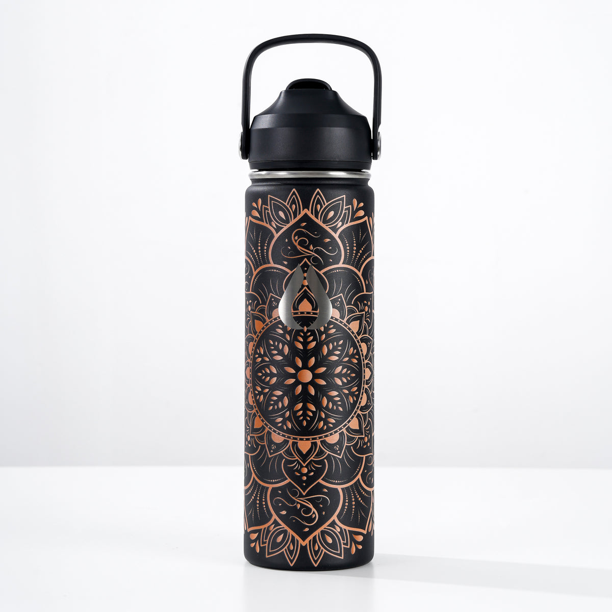 Wasserflasche - 650ML - Cream Leopard