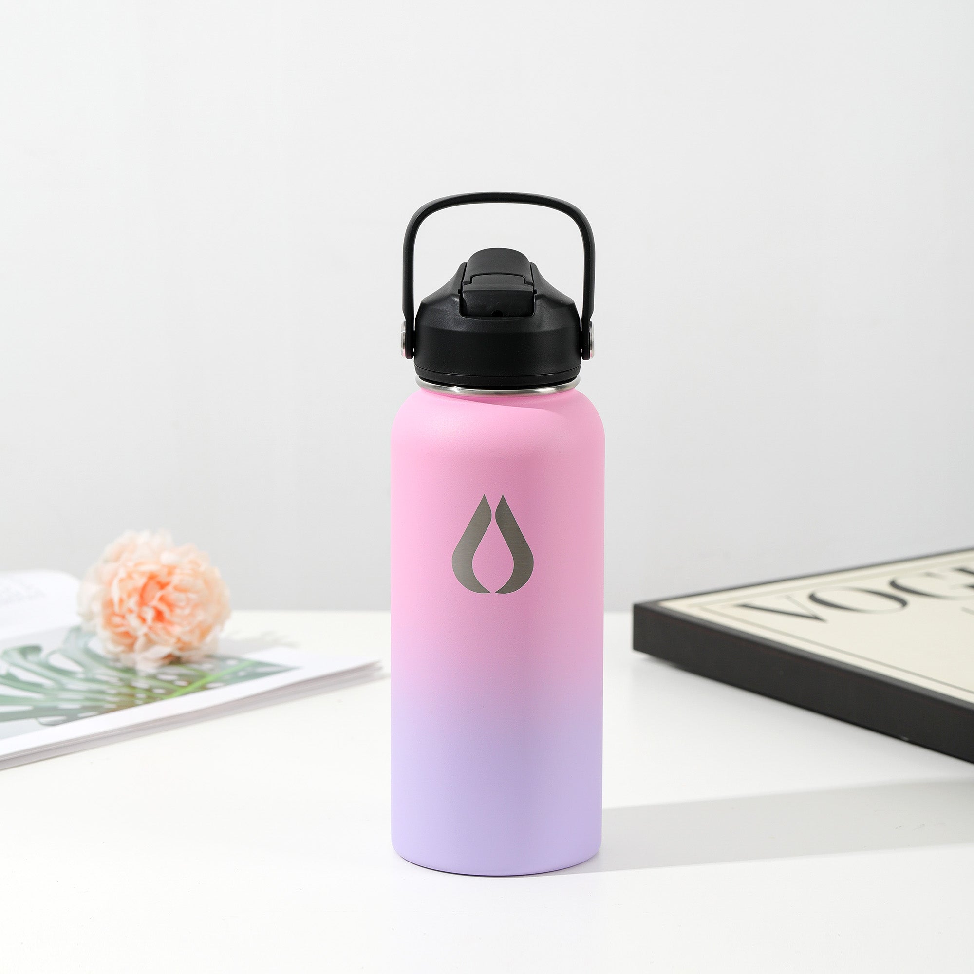 Wasserflasche - 960 ml - Einhorn