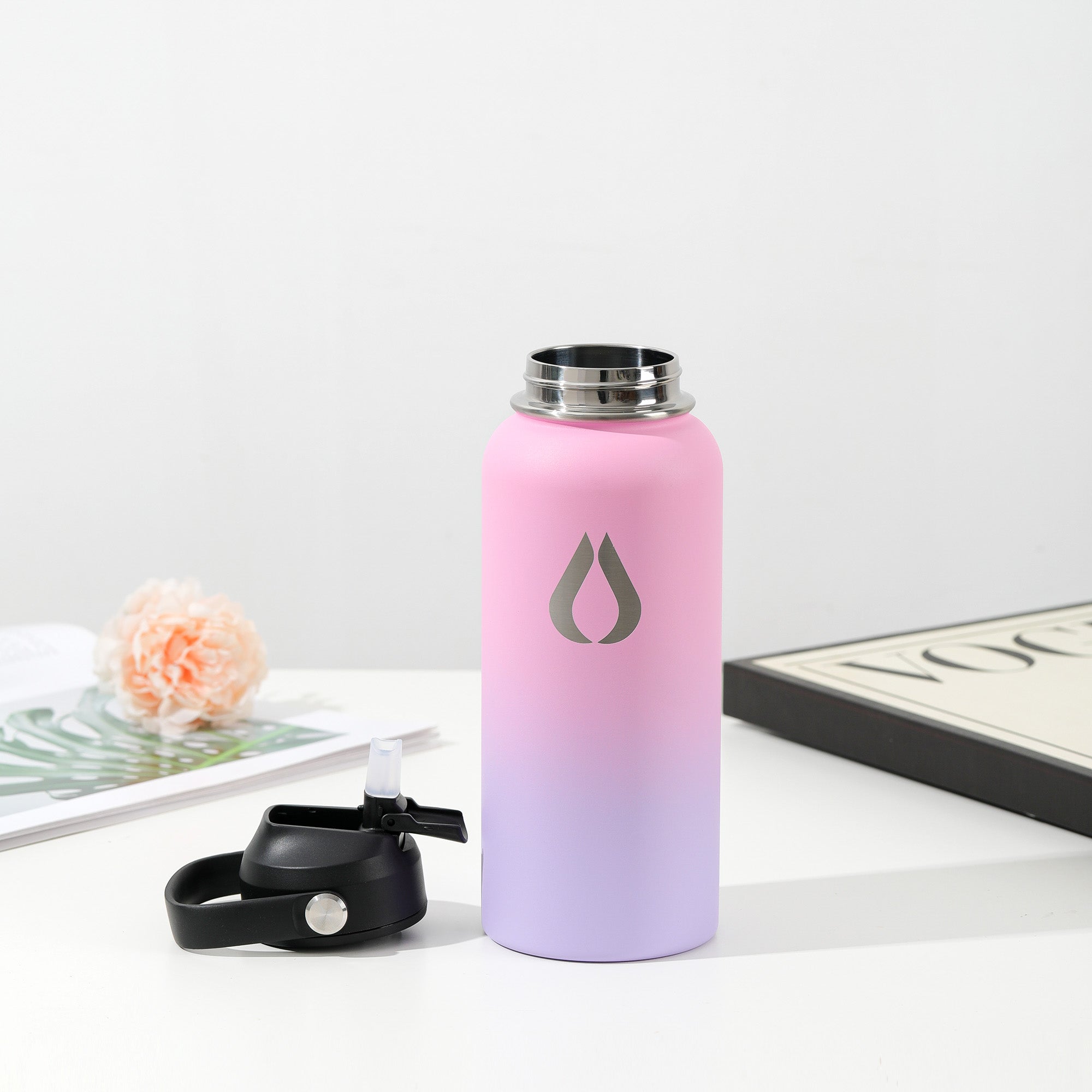 Wasserflasche - 960 ml - Einhorn