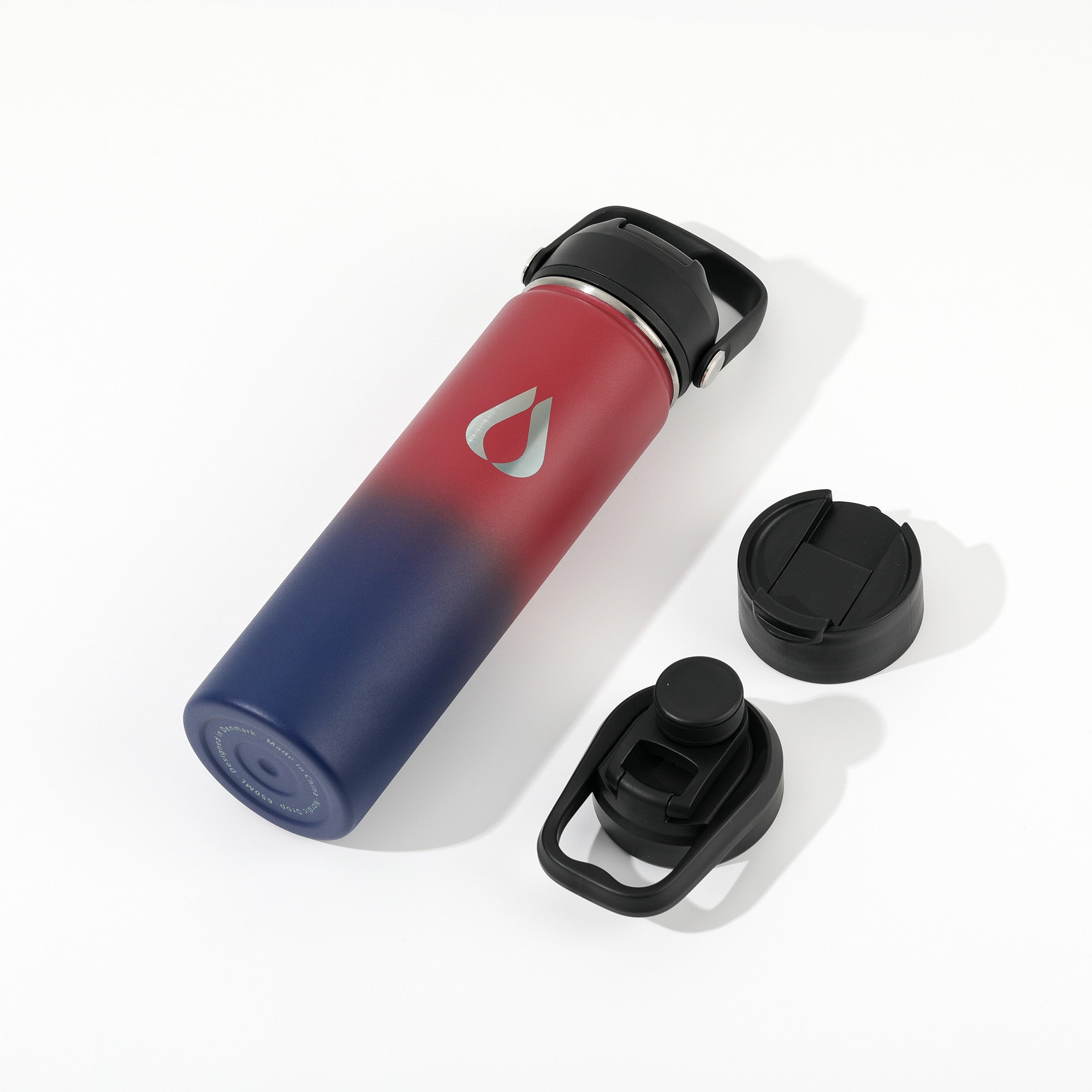 Wasserflasche - 650 ml - Obsidian