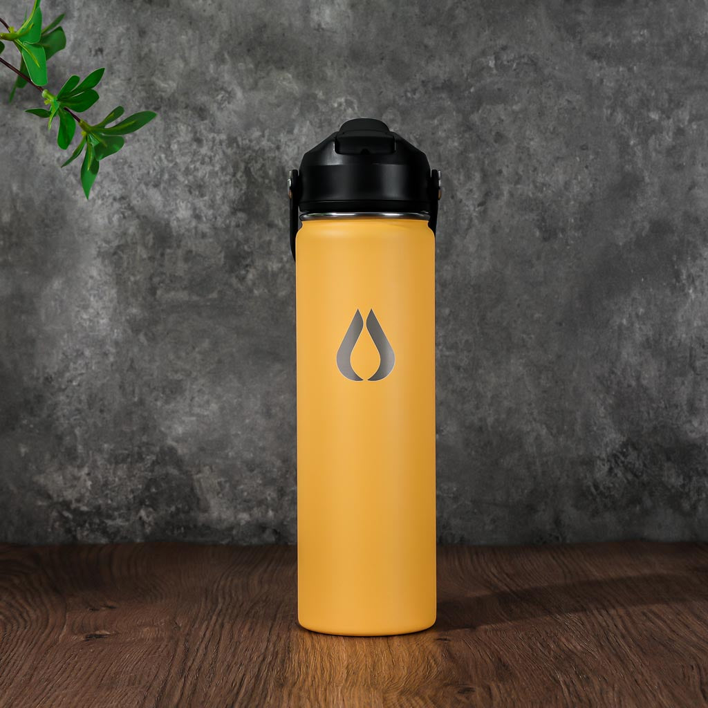 Wasserflasche - 650ML - Ingwer