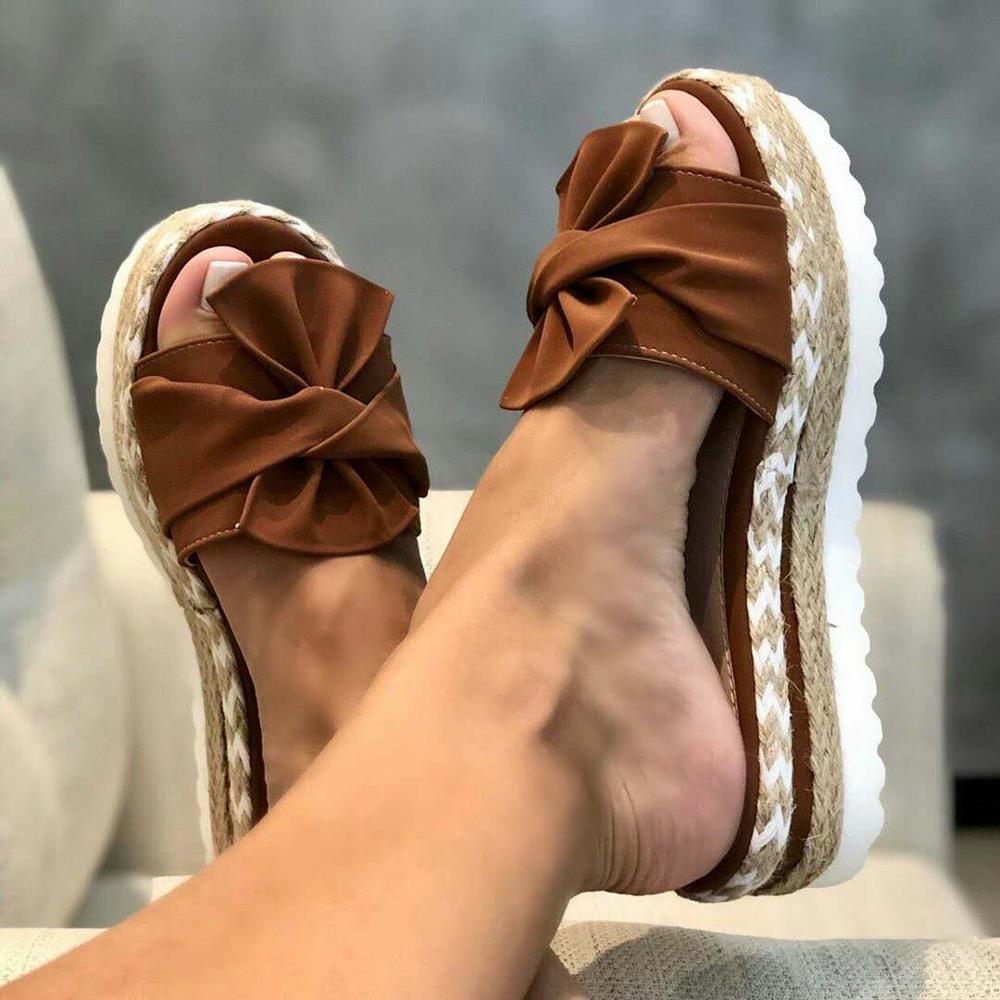 Colombiana - Exotische Pantoffeln mit Knoten