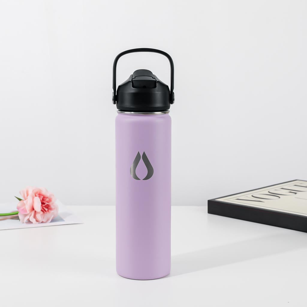 Wasserflasche - 650ML - Lavendel