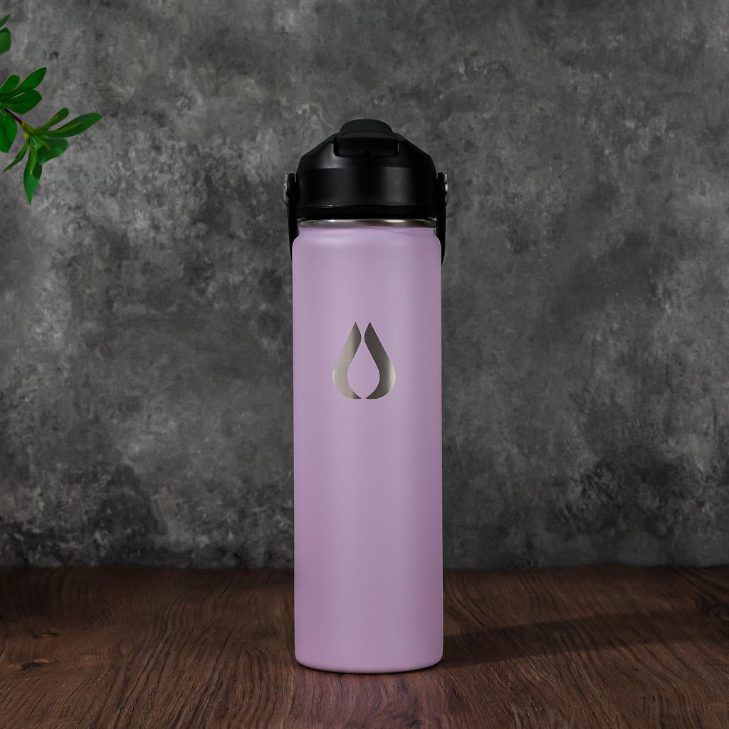 Wasserflasche - 650ML - Lavendel