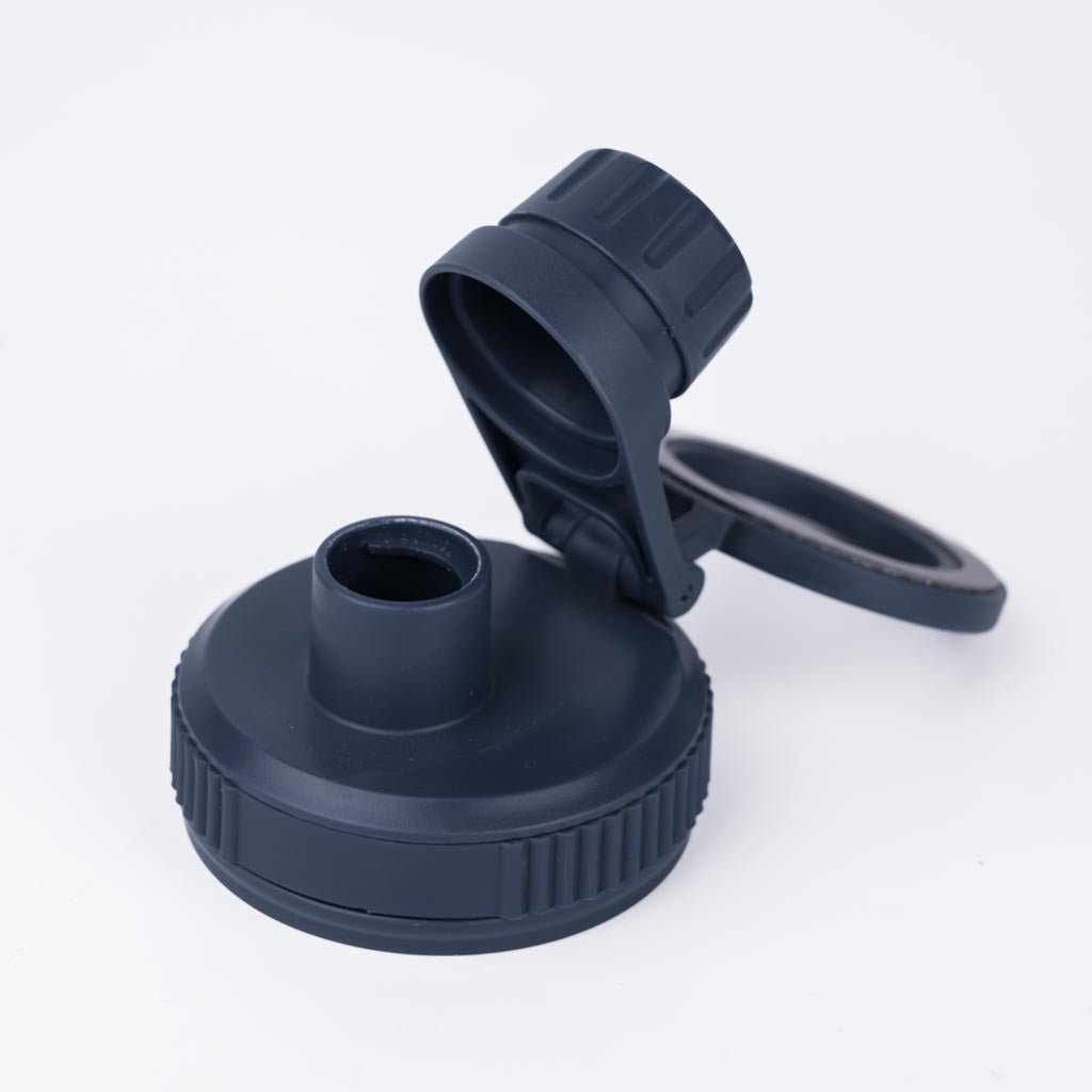 Schraubdeckel mit Magnet für Handy - Marineblau