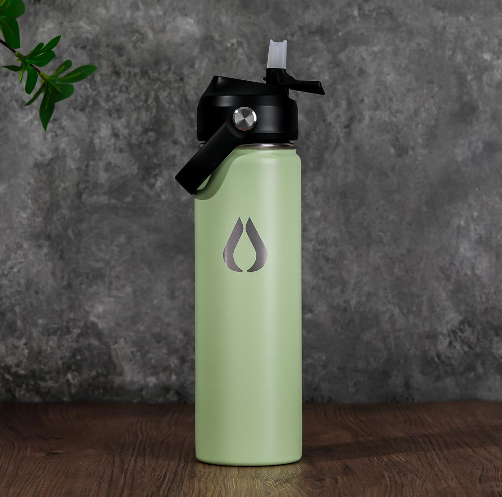 Wasserflasche - 650ML - Matcha