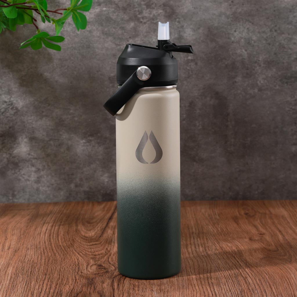 Wasserflasche - 650ML - Moosgrün