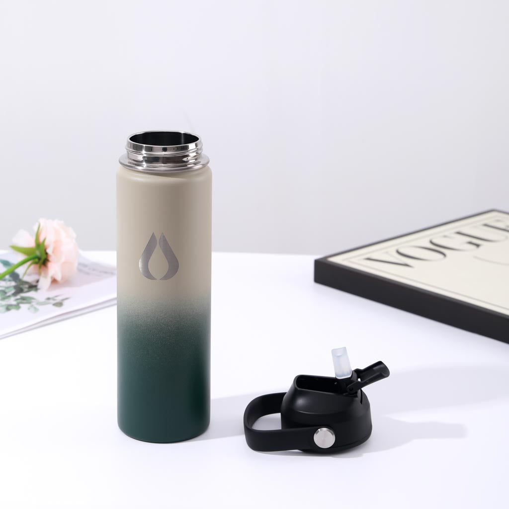 Wasserflasche - 650ML - Moosgrün