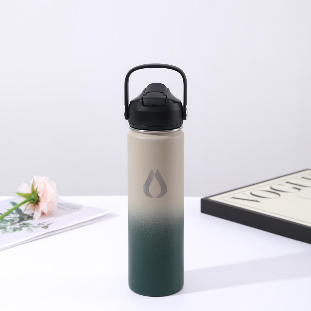 Wasserflasche - 650ML - Moosgrün