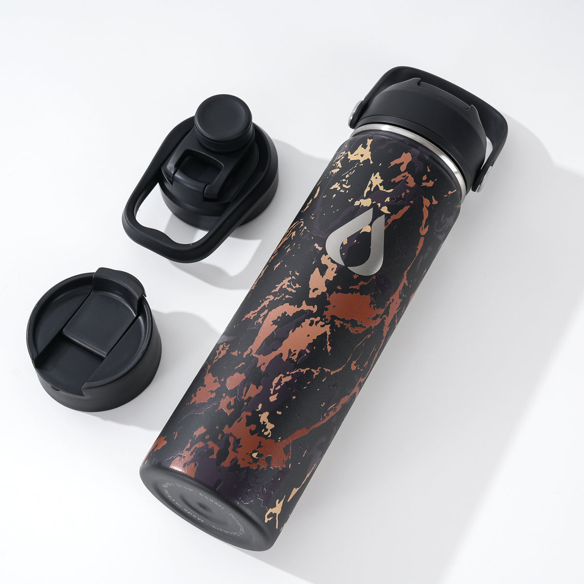 Wasserflasche - 650ML - Cream Leopard