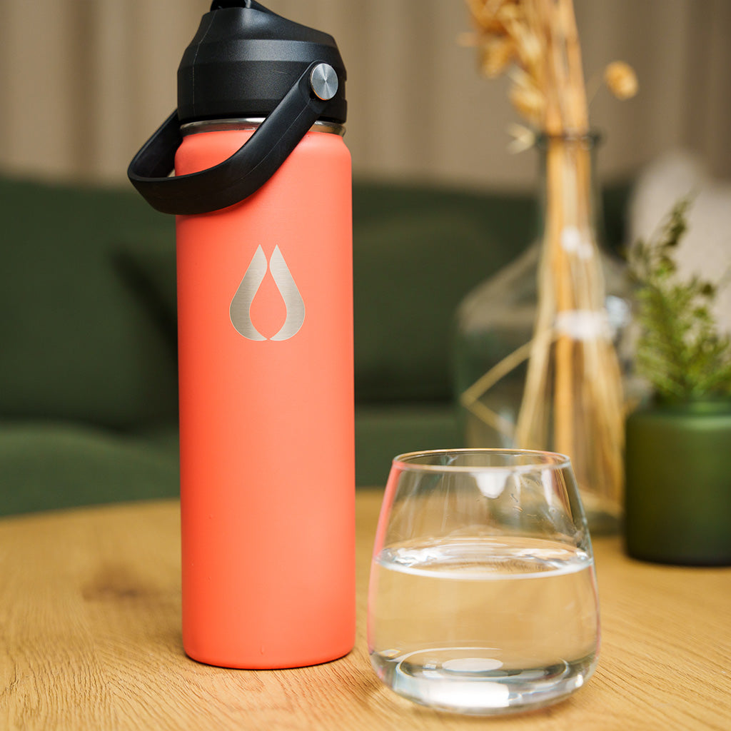 Wasserflasche - 650ML - Pfirsich