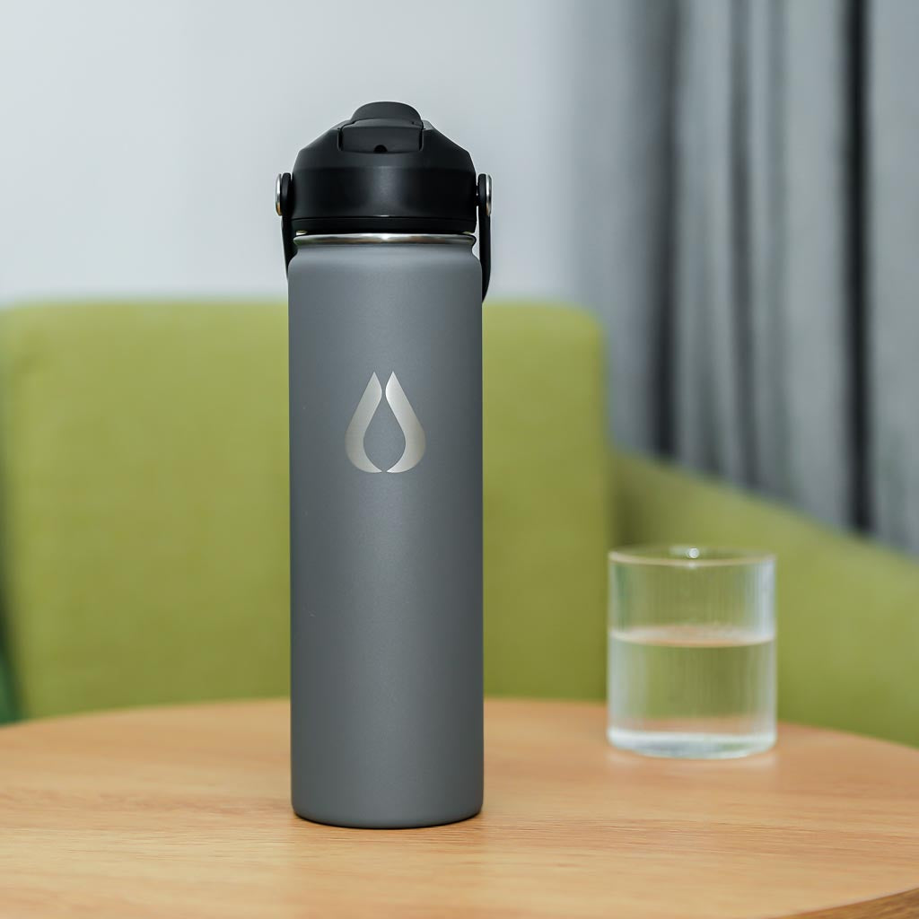 Wasserflasche - 650ML - Zinn