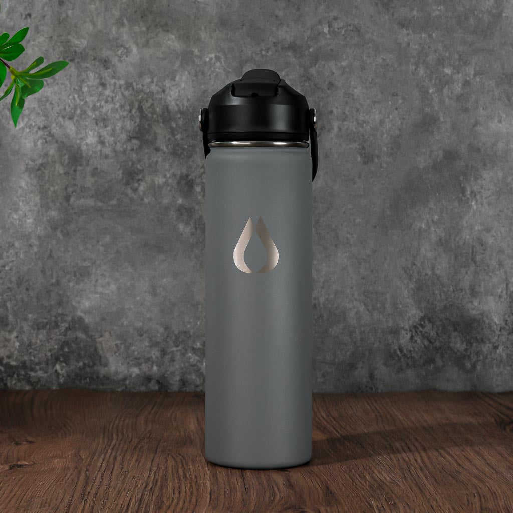 Wasserflasche - 650ML - Zinn