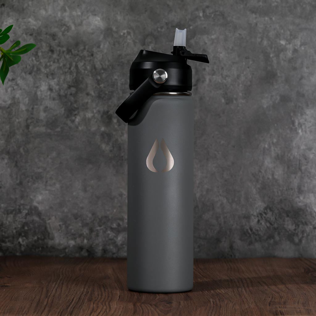 Wasserflasche - 650ML - Zinn