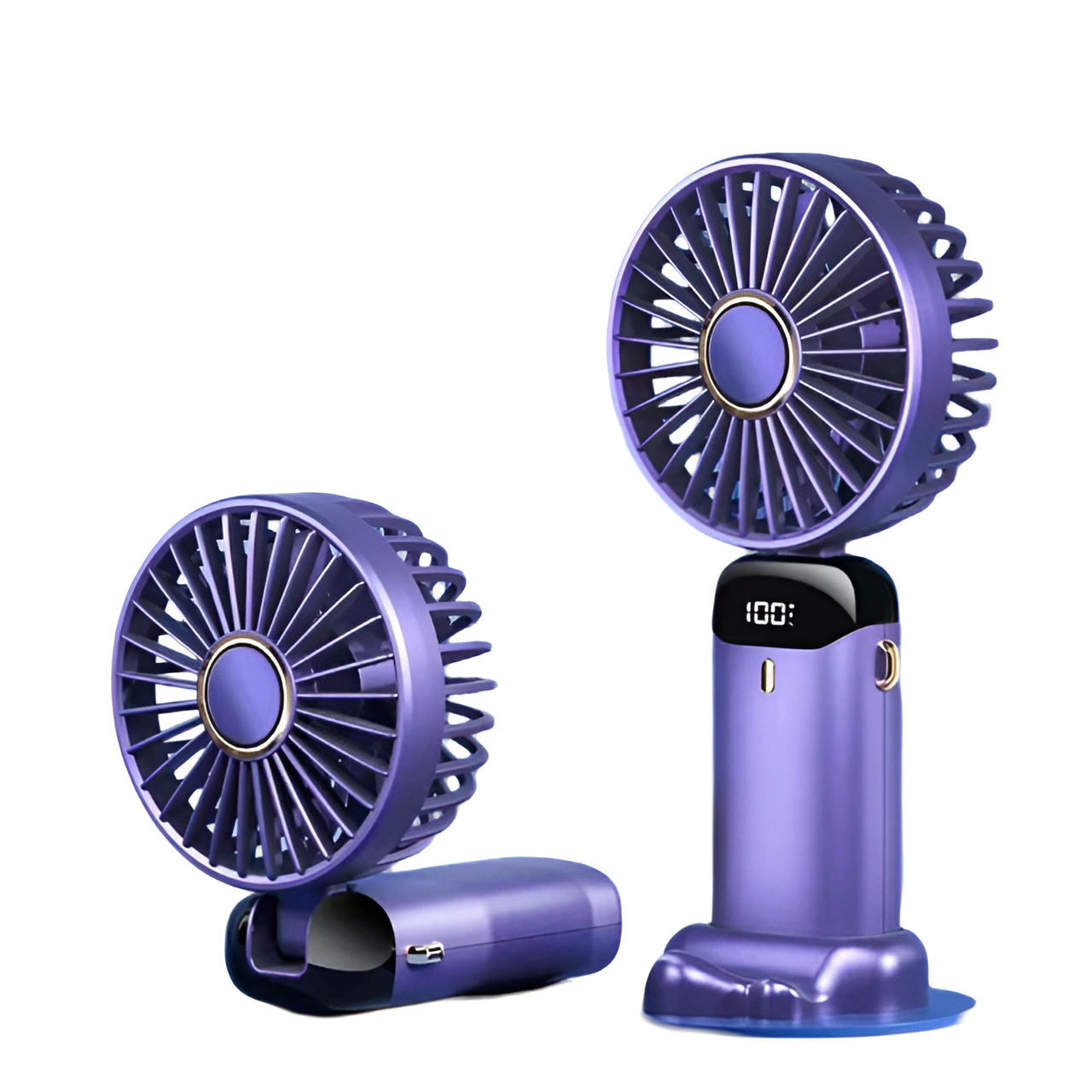 Wiederaufladbarer tragbarer Ventilator