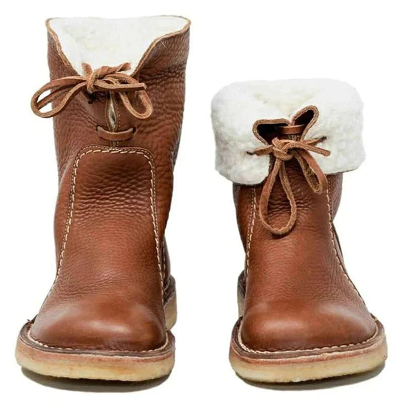 Eliza - Wasserfeste Stiefel mit Wollfutter