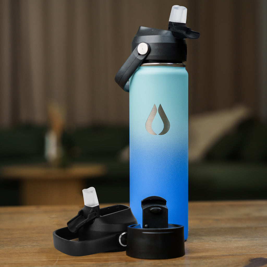 Wasserflasche - 650ML - Himmelblau