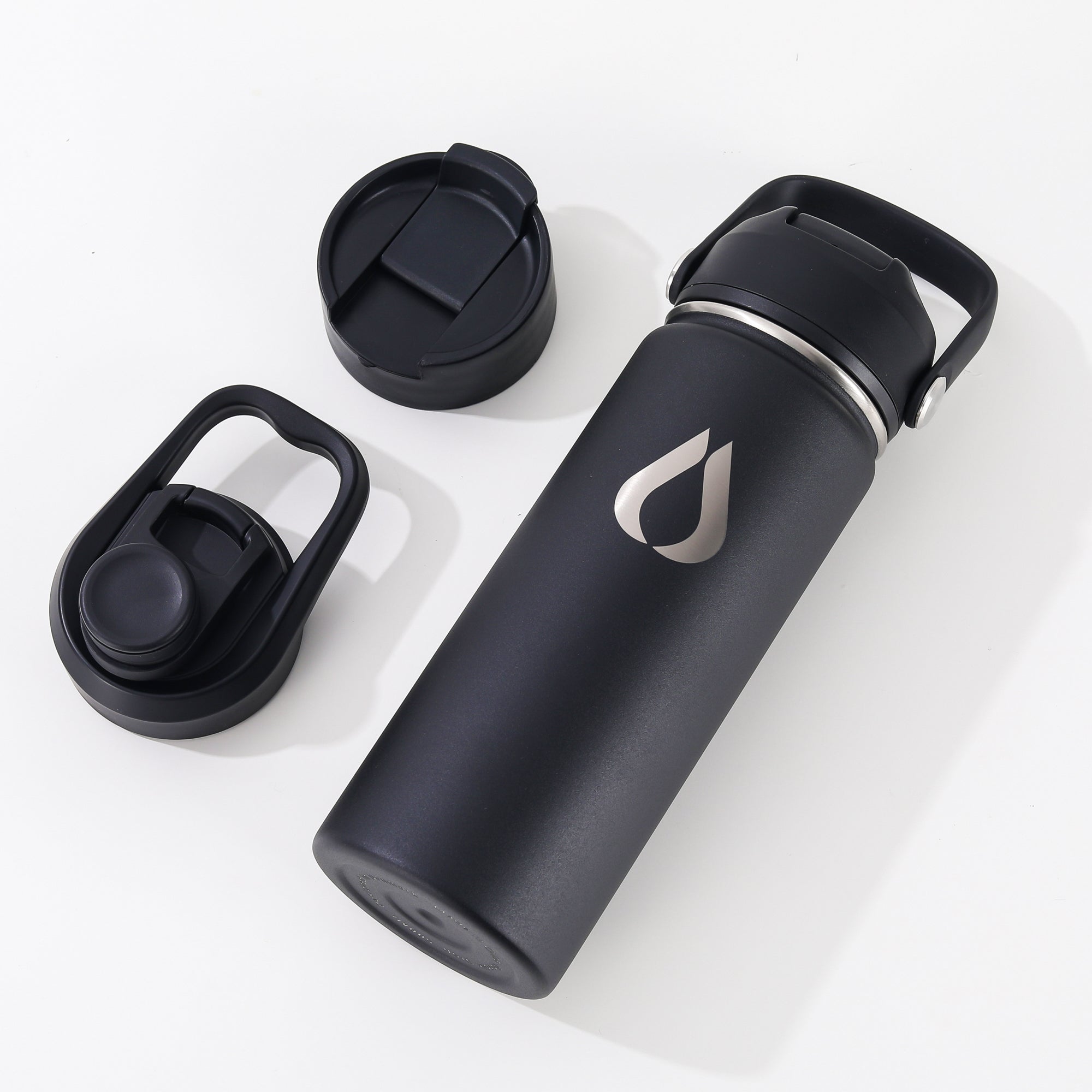 Wasserflasche - 500ML - Schwarz
