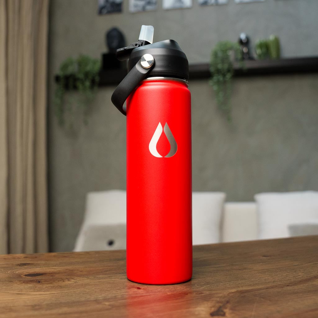 Wasserflasche - 650ML - Rot