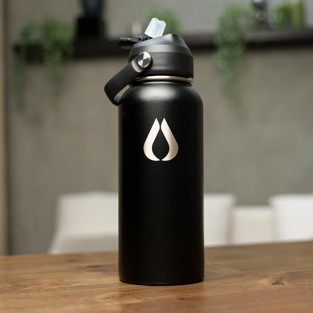 Wasserflasche - 960ML - Schwarz