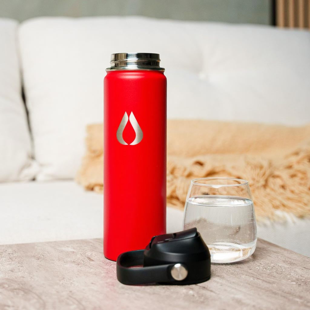 Wasserflasche - 650ML - Rot
