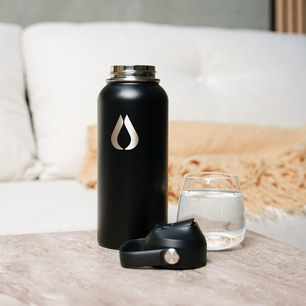 Wasserflasche - 960ML - Schwarz