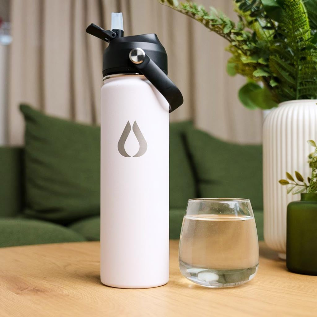 Wasserflasche - 650ML - Weiß