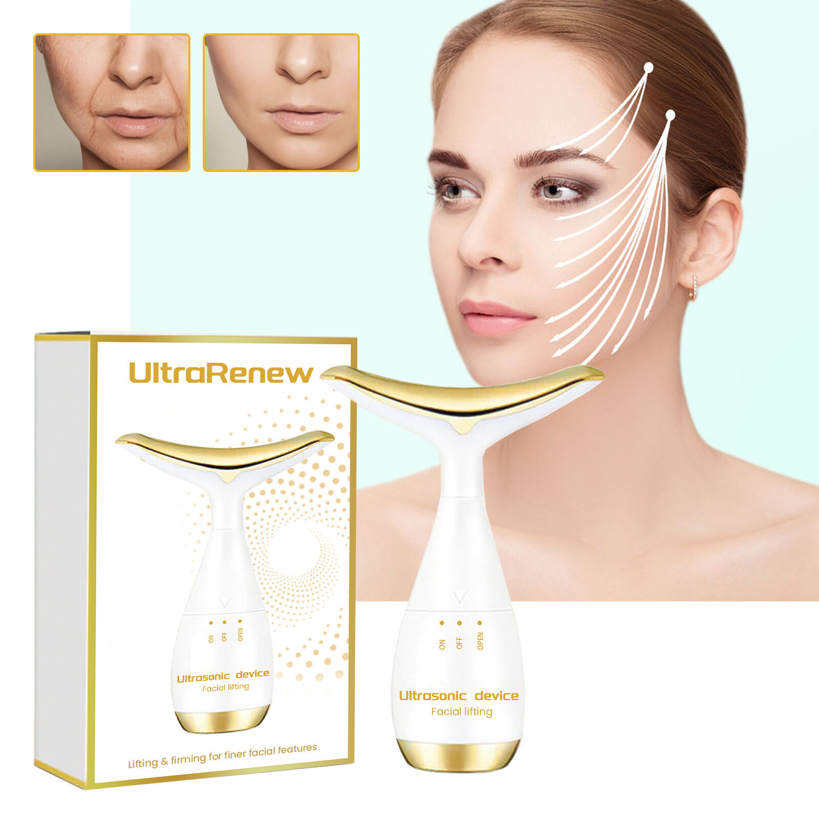 YouthGlow | UltraRenew Ultraschall Facelift Gerät