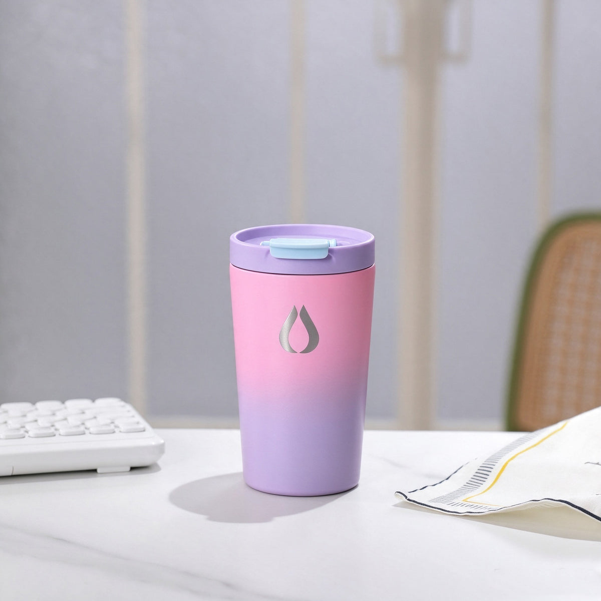 Kaffeetasse - 400ML - Schwarz