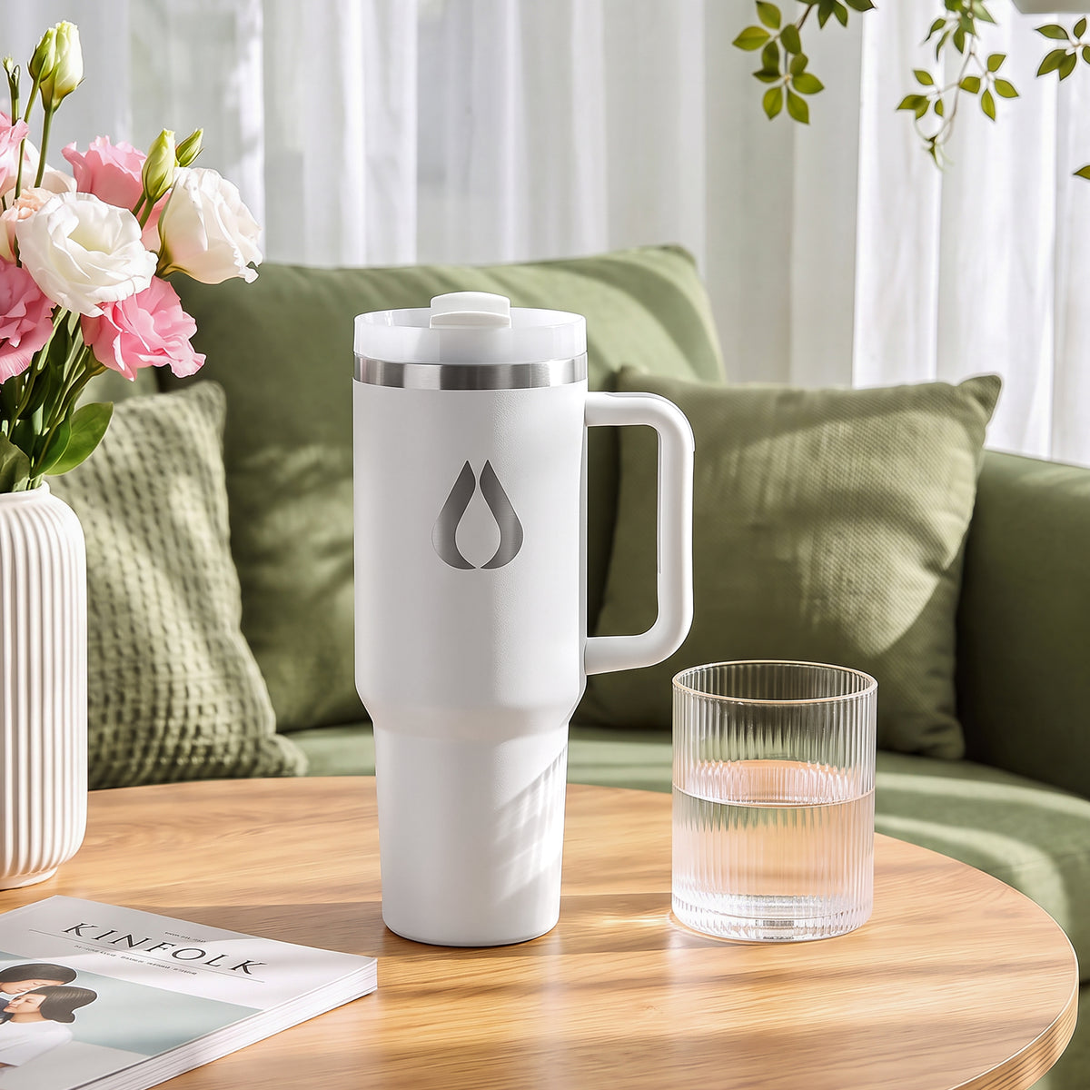 Tumbler - 1200ML - Weiß