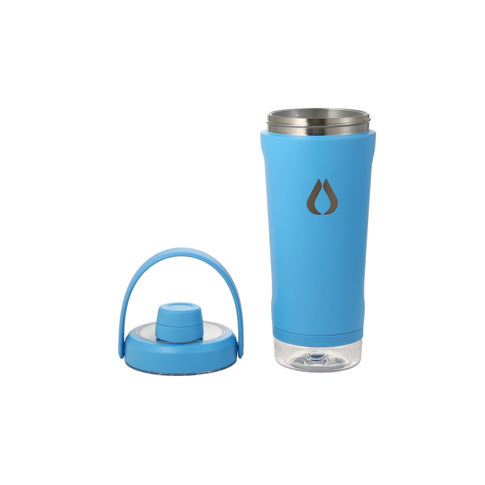 Shaker - 600ml - Babyblau