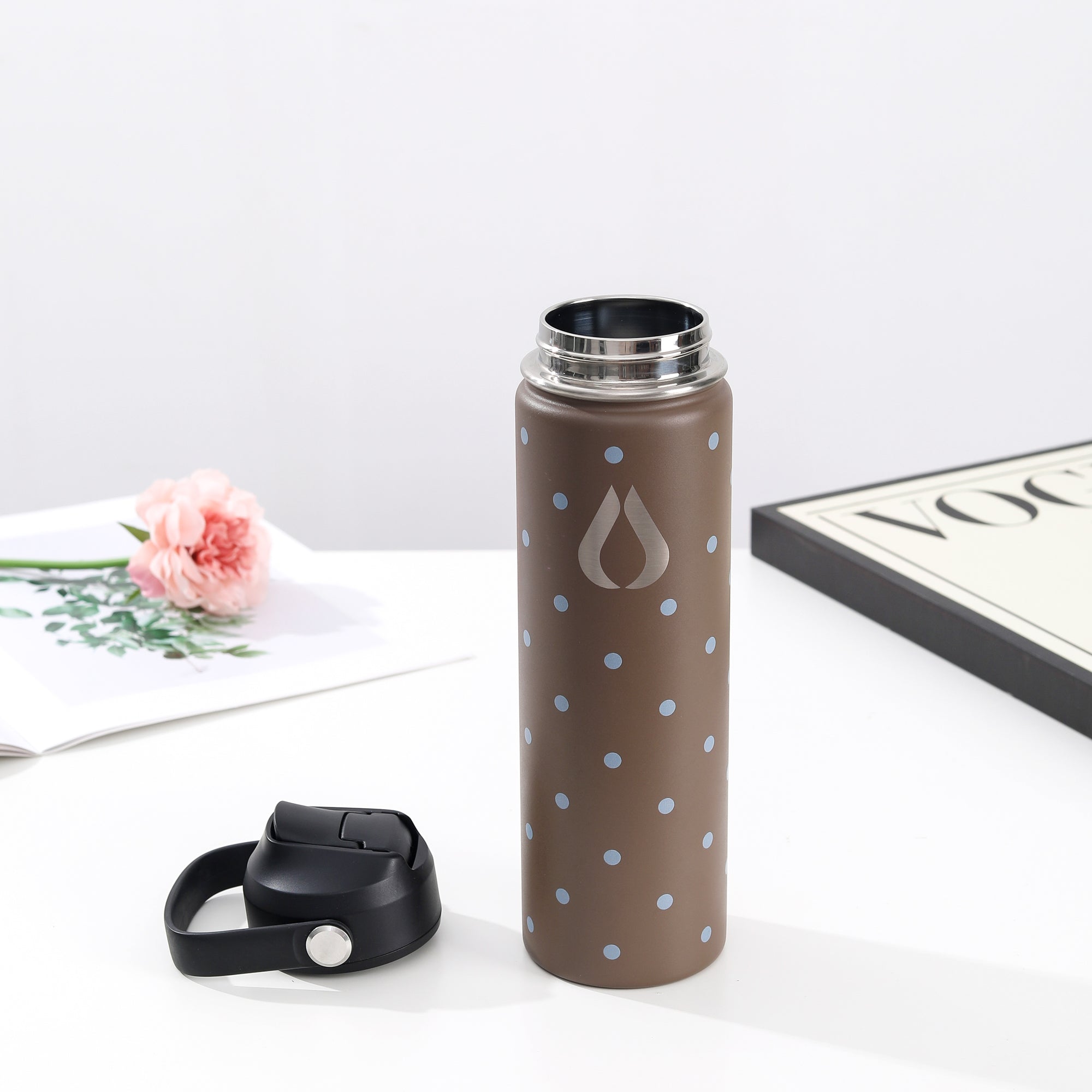 Wasserflasche - 650ML - Biscuit