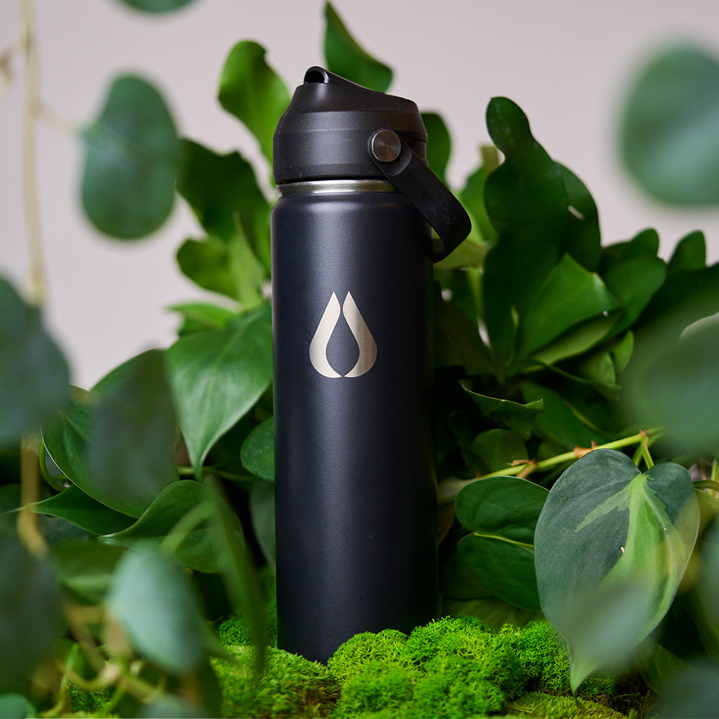 Wasserflasche - 650ML - Schwarz