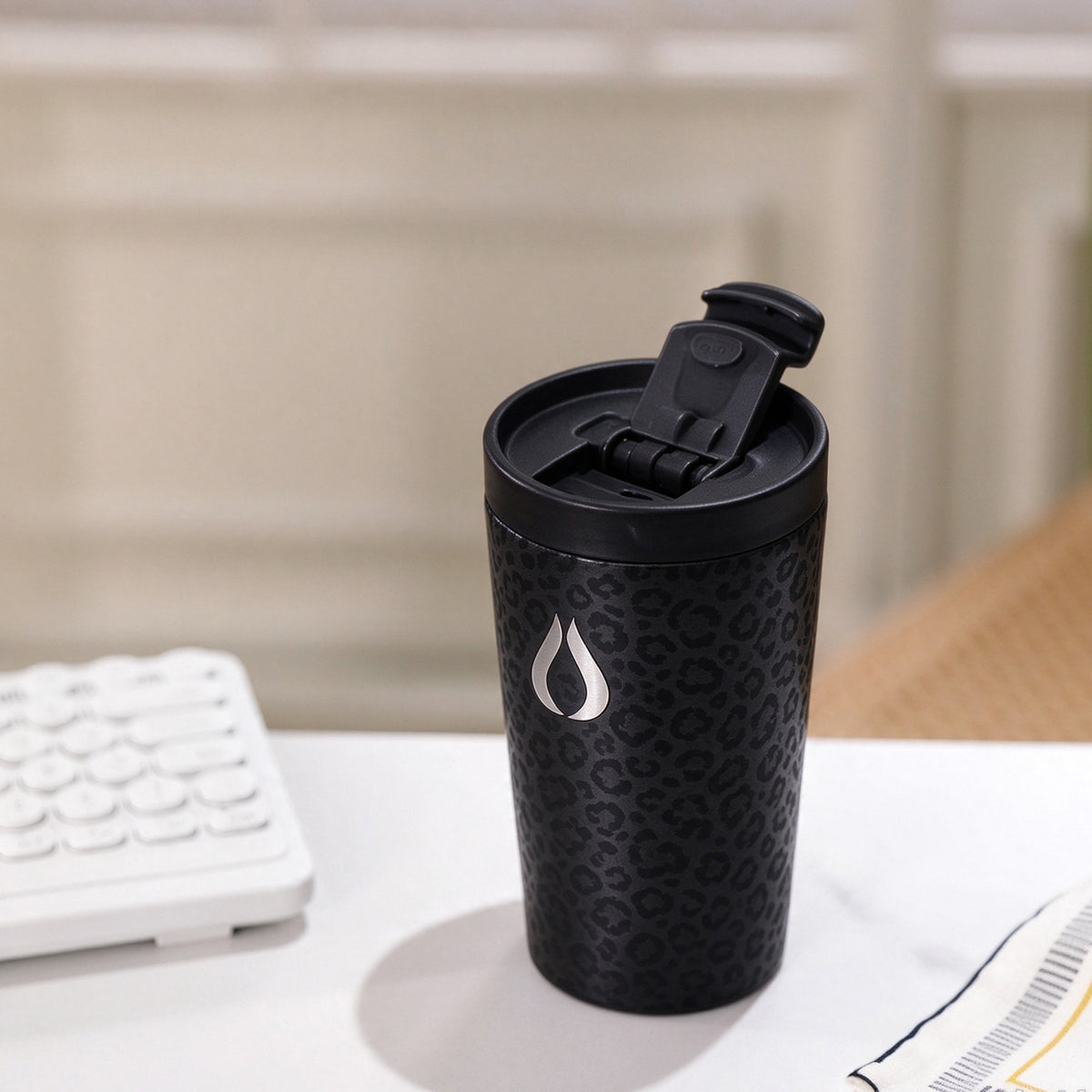 Kaffeetasse - 400ML - Schwarz