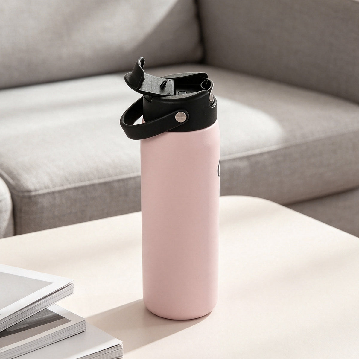 Wasserflasche - 2 in 1 - 710ML - Blush