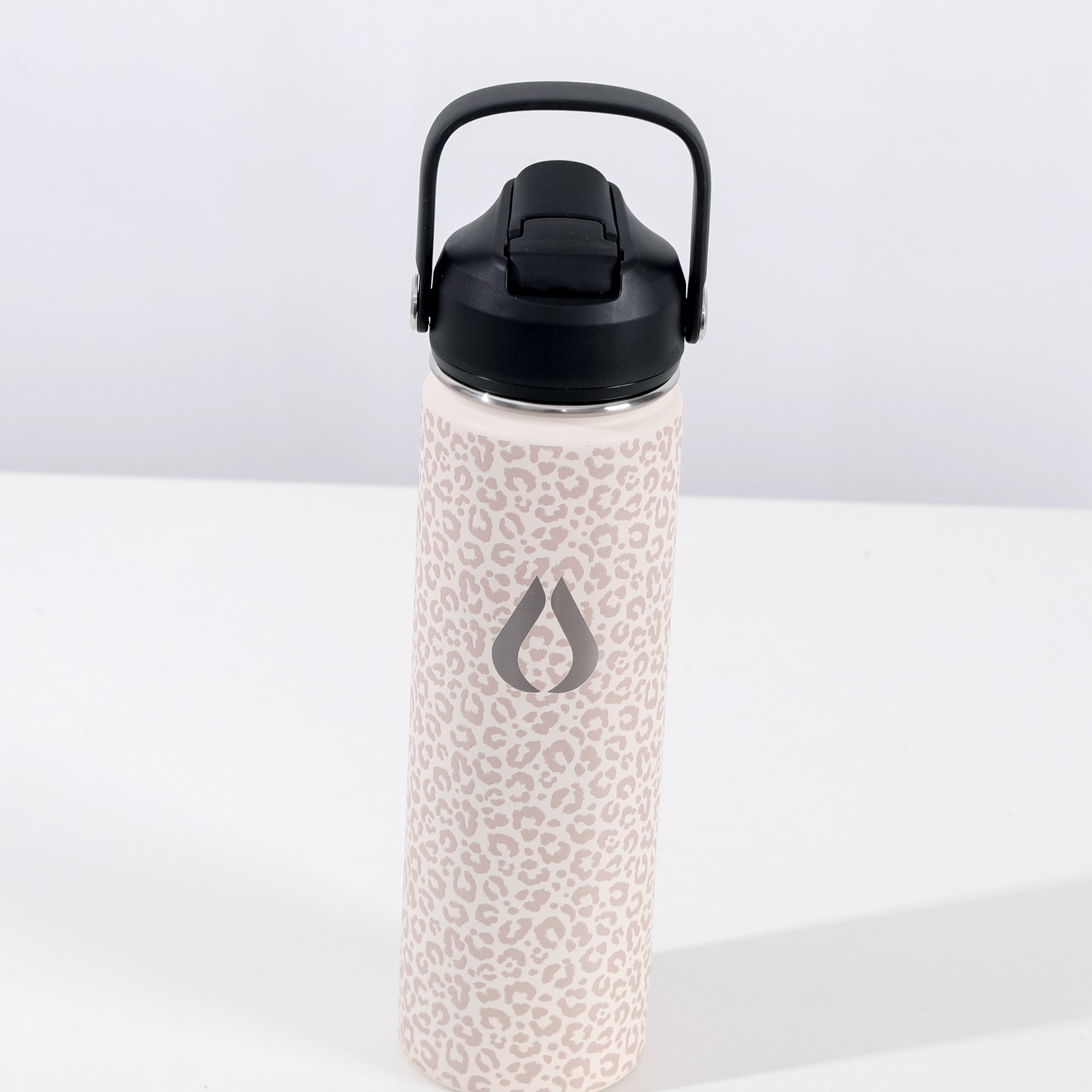 Wasserflasche - 650ML - Cream Leopard