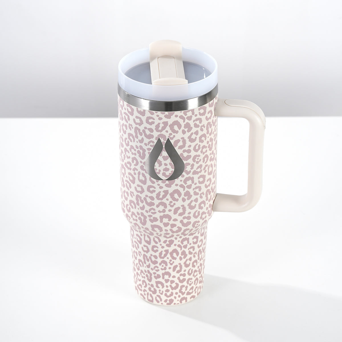 Tumbler - 1200ML - Creme Leopard